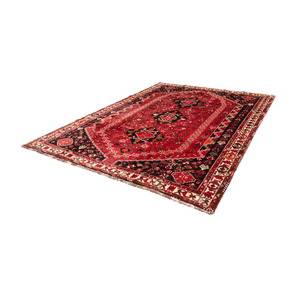 Perser Rug - Nomadic - 320 x 230 cm - dark red