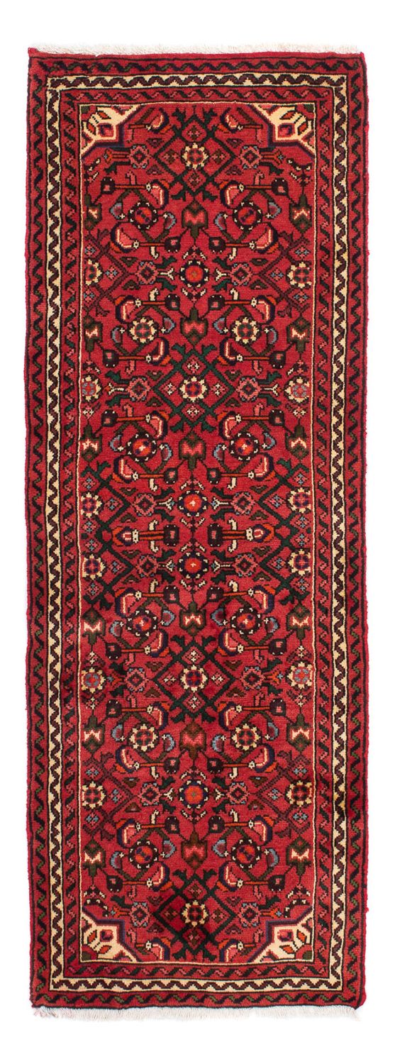 Runner Perser Rug - Nomadic - 195 x 68 cm - dark red