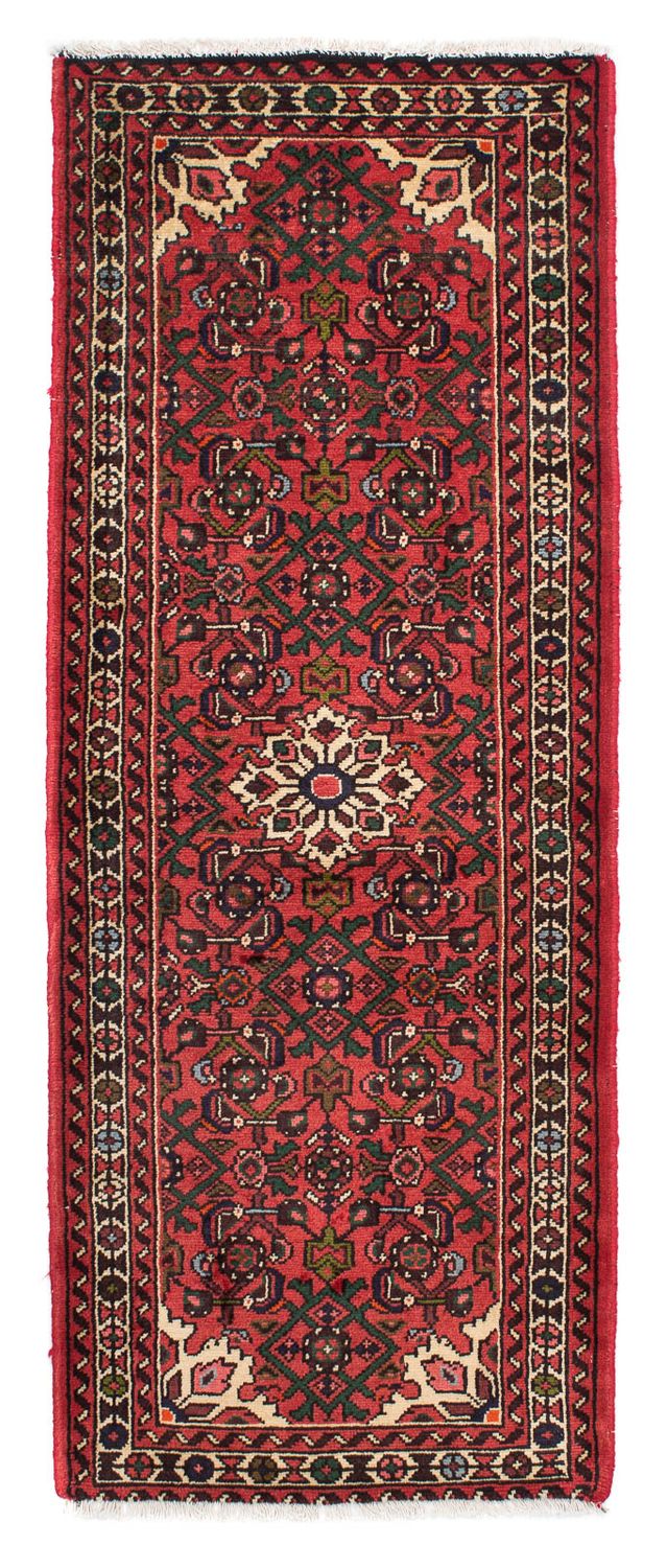 Runner Perser Rug - Nomadic - 192 x 73 cm - dark red