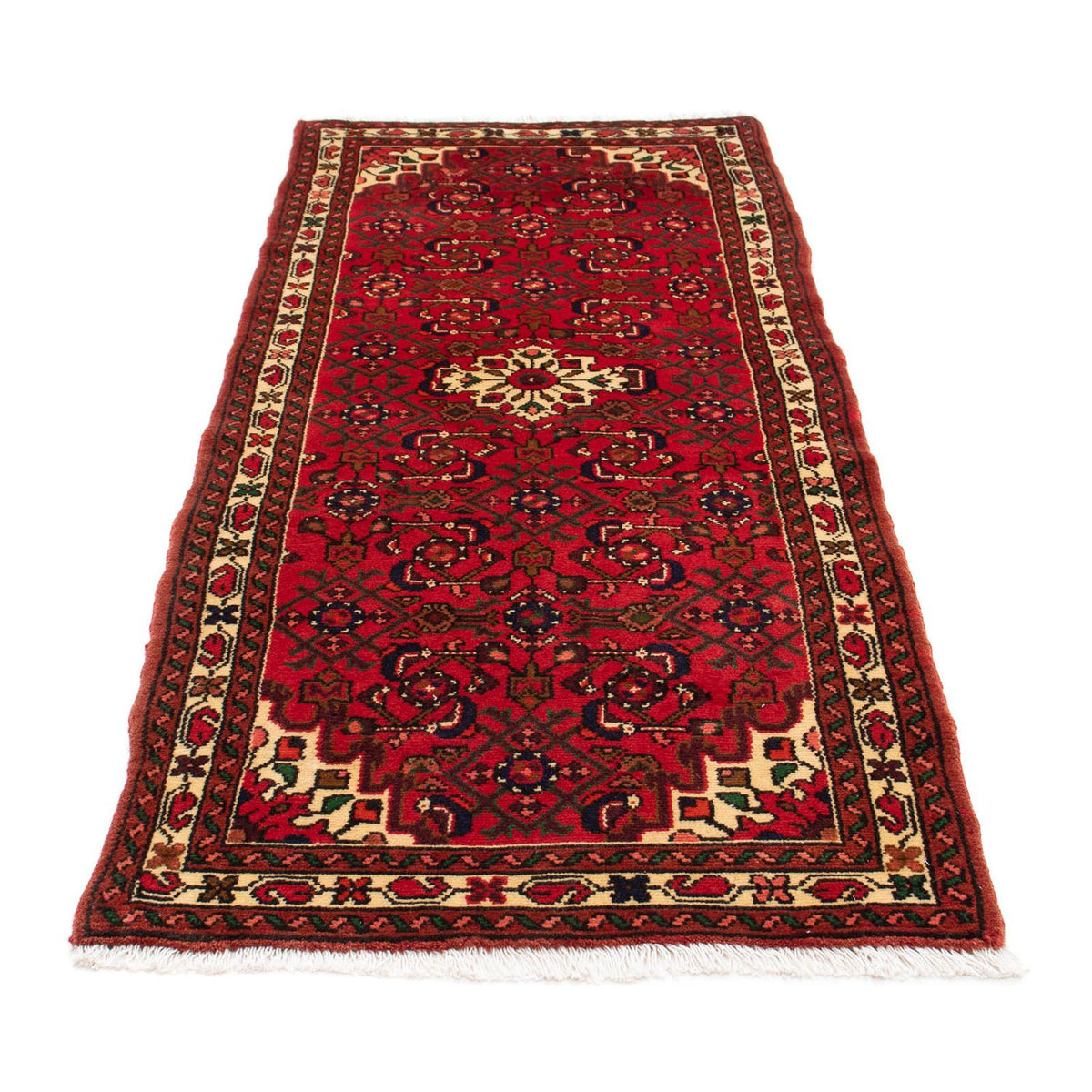 Runner Perser Rug - Nomadic - 200 x 80 cm - dark red
