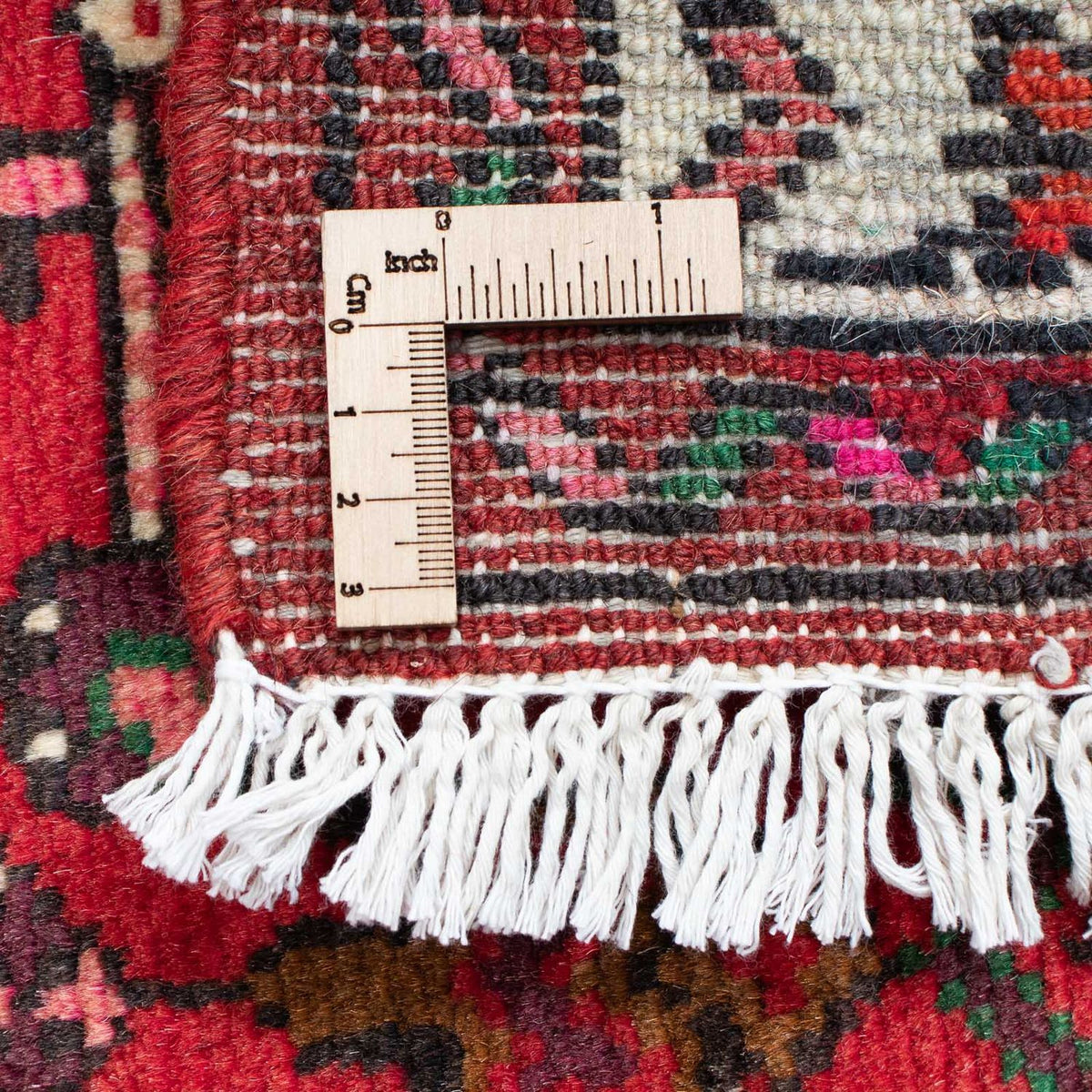 Runner Perser Rug - Nomadic - 200 x 80 cm - dark red