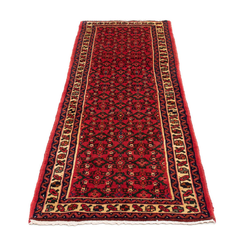 Runner Perser Rug - Nomadic - 195 x 68 cm - dark red