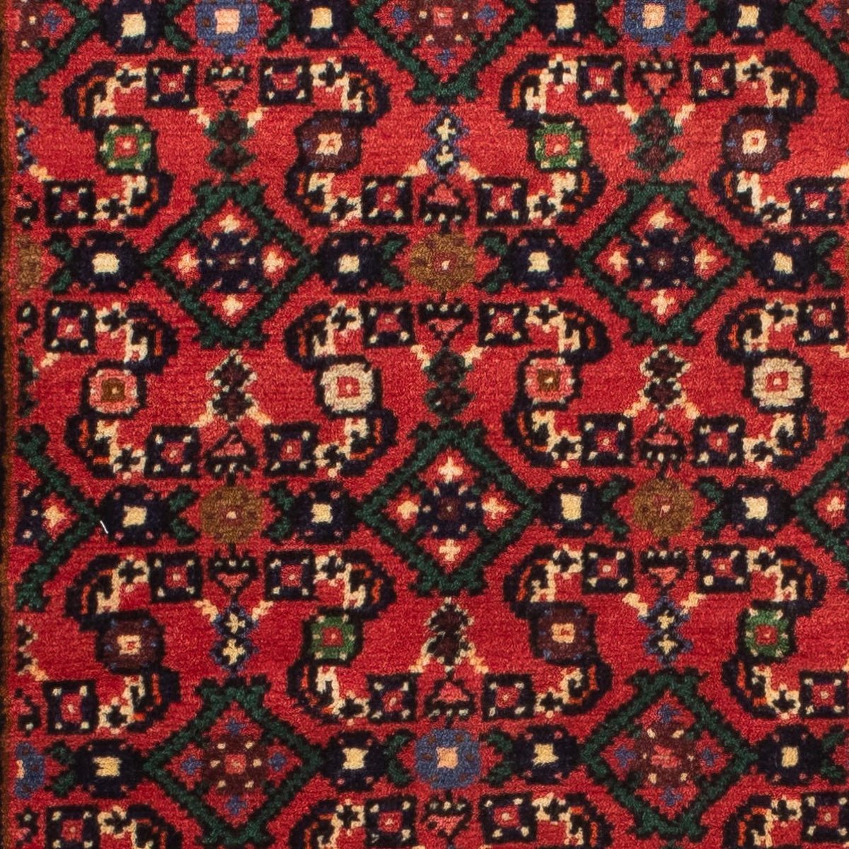 Runner Perser Rug - Nomadic - 200 x 66 cm - dark red