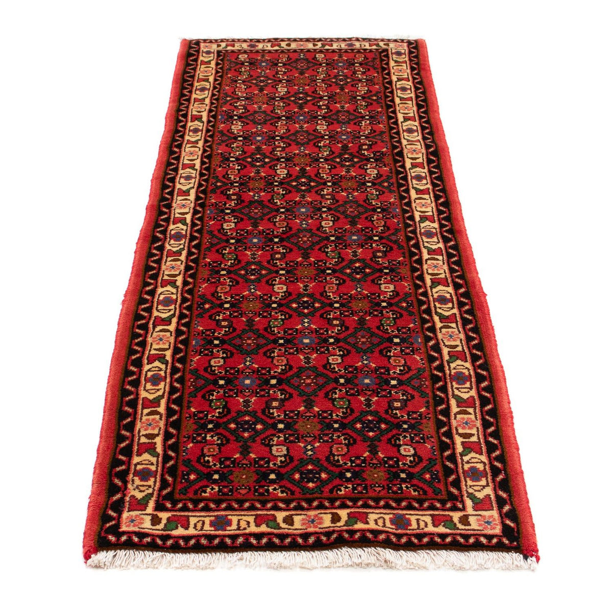 Runner Perser Rug - Nomadic - 200 x 66 cm - dark red