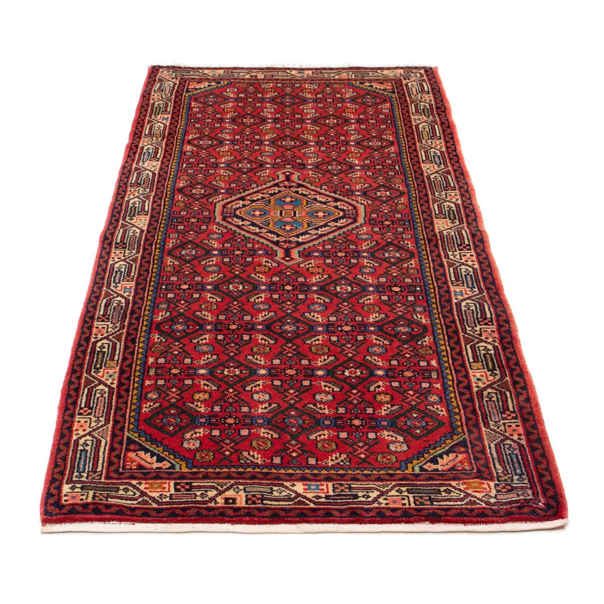 Runner Perser Rug - Nomadic - 195 x 85 cm - dark red