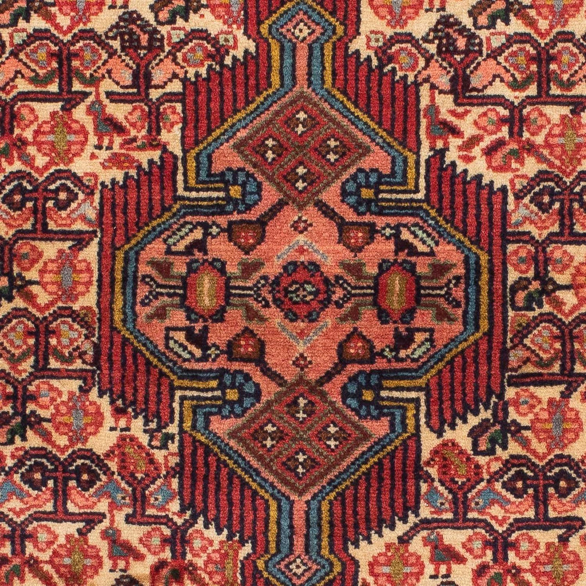 Runner Perser Rug - Nomadic - 200 x 80 cm - dark red