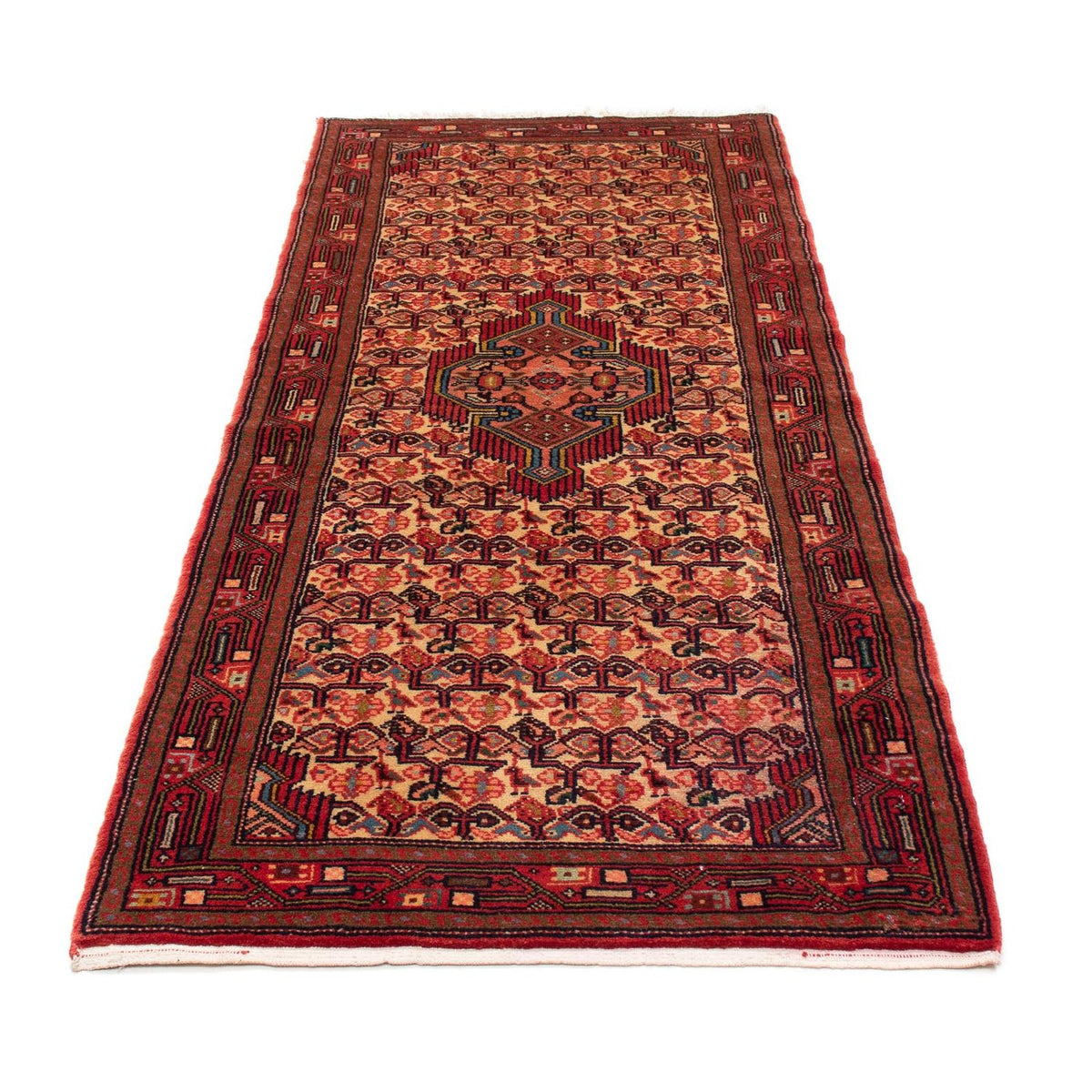 Runner Perser Rug - Nomadic - 200 x 80 cm - dark red
