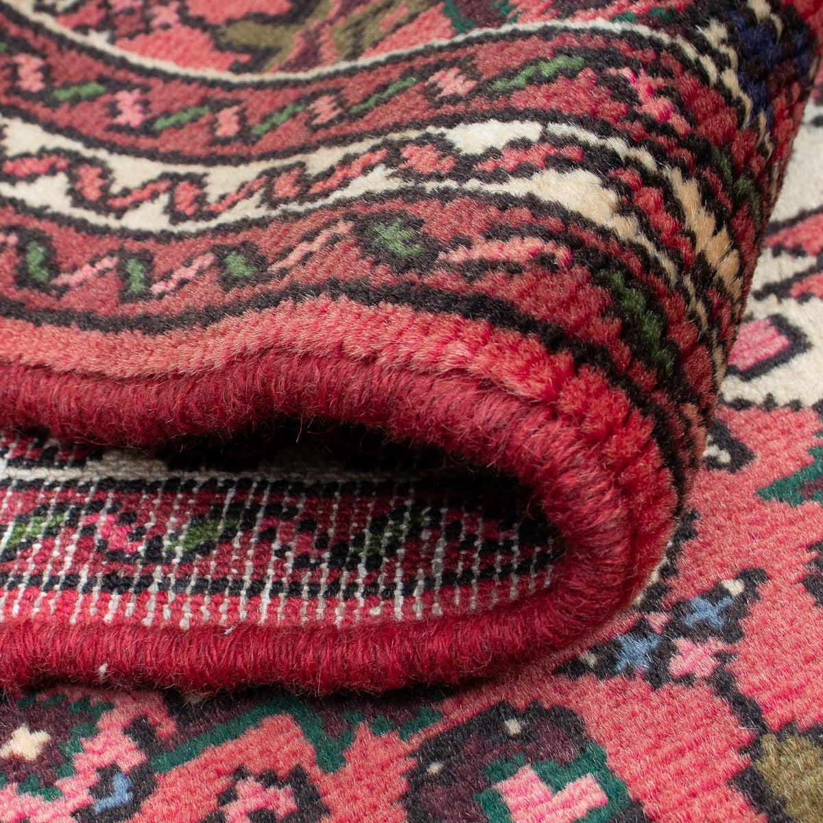 Runner Perser Rug - Nomadic - 200 x 72 cm - dark red