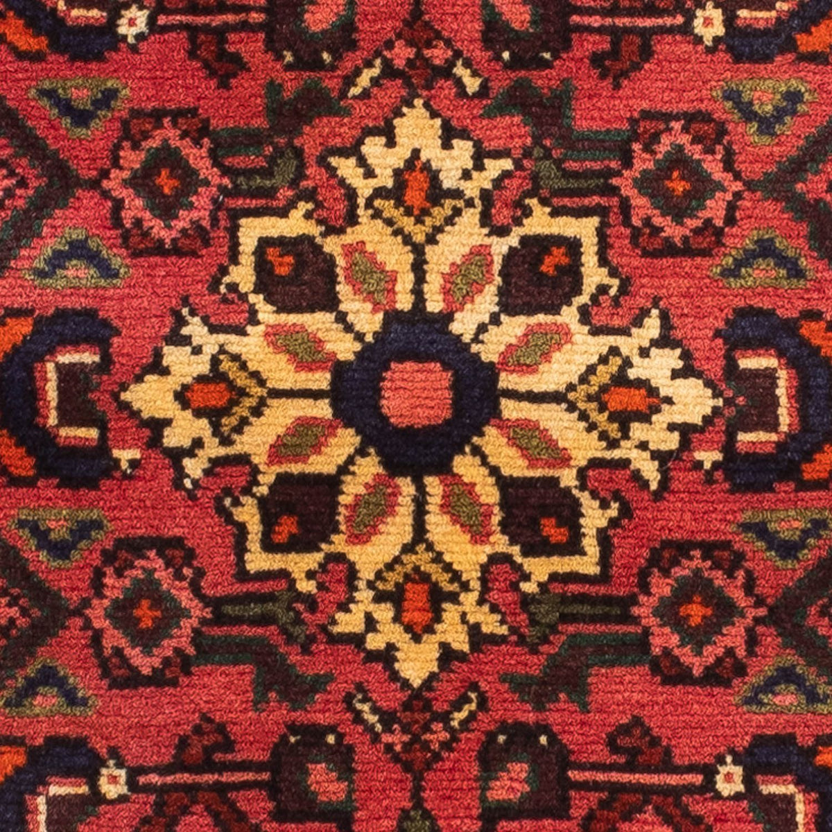 Runner Perser Rug - Nomadic - 203 x 68 cm - dark red