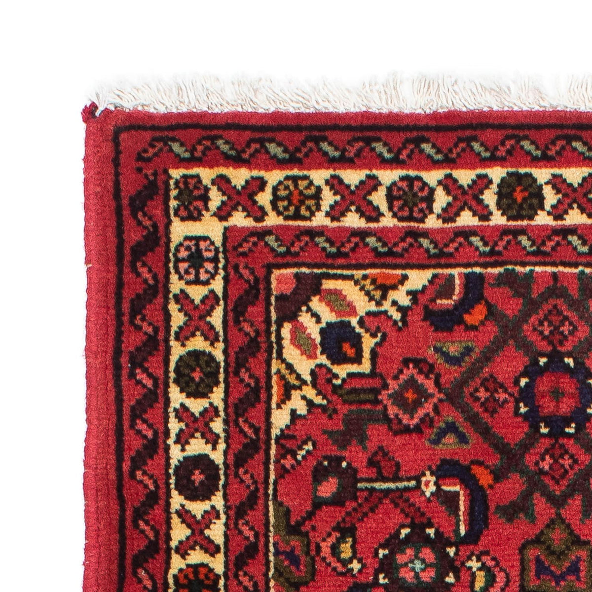 Runner Perser Rug - Nomadic - 203 x 68 cm - dark red