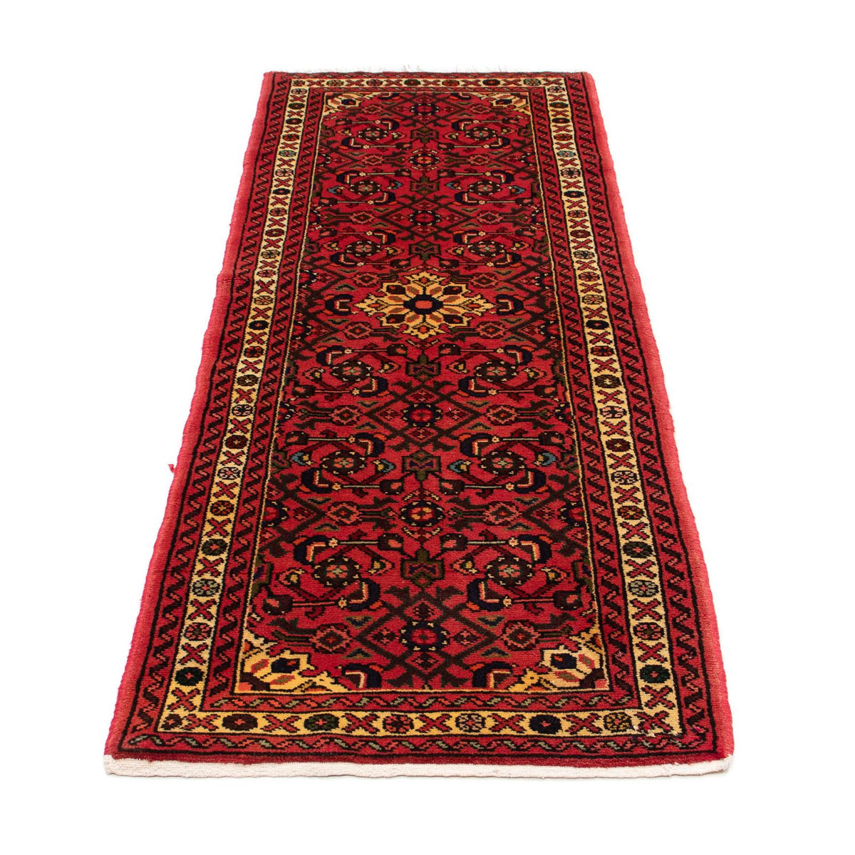 Runner Perser Rug - Nomadic - 203 x 68 cm - dark red