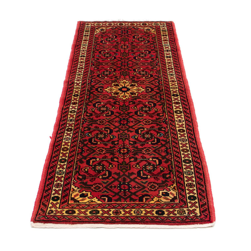 Runner Perser Rug - Nomadic - 203 x 68 cm - dark red