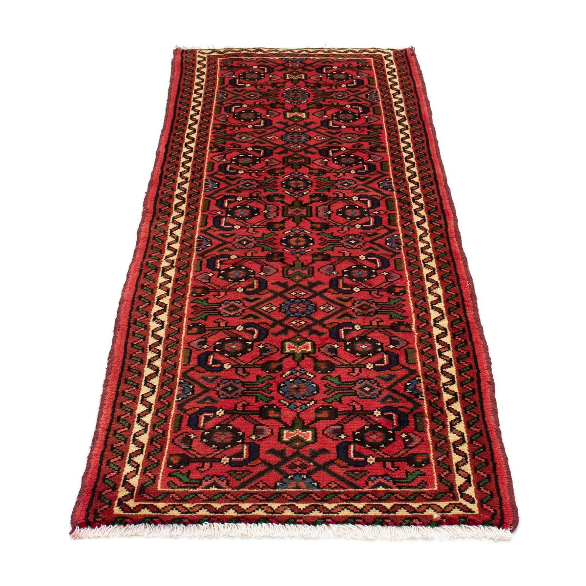 Runner Perser Rug - Nomadic - 188 x 65 cm - dark red