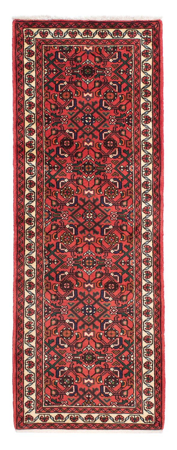 Runner Perser Rug - Nomadic - 203 x 75 cm - dark red