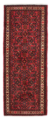 Runner Perser Rug - Nomadic - 195 x 74 cm - dark red