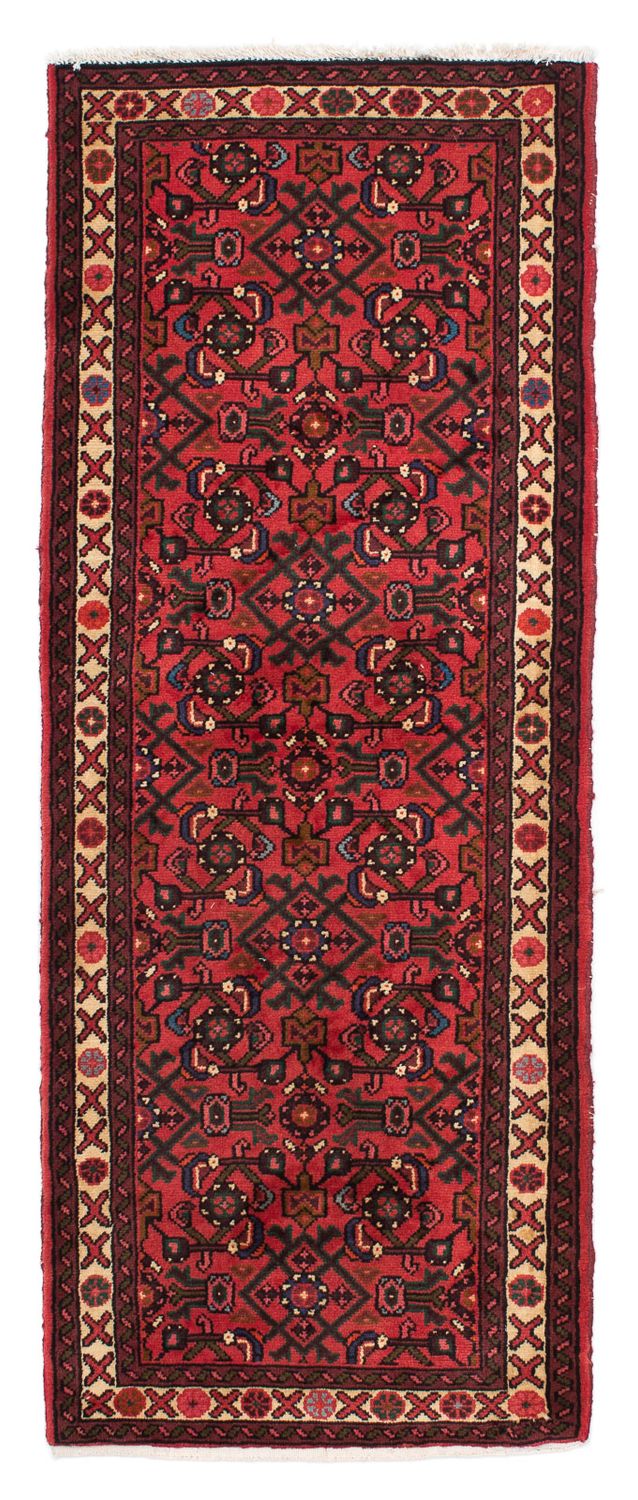 Runner Perser Rug - Nomadic - 195 x 74 cm - dark red