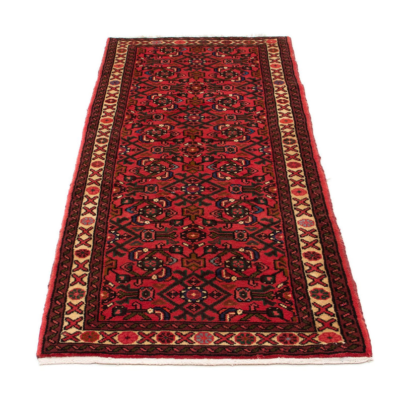 Runner Perser Rug - Nomadic - 195 x 74 cm - dark red