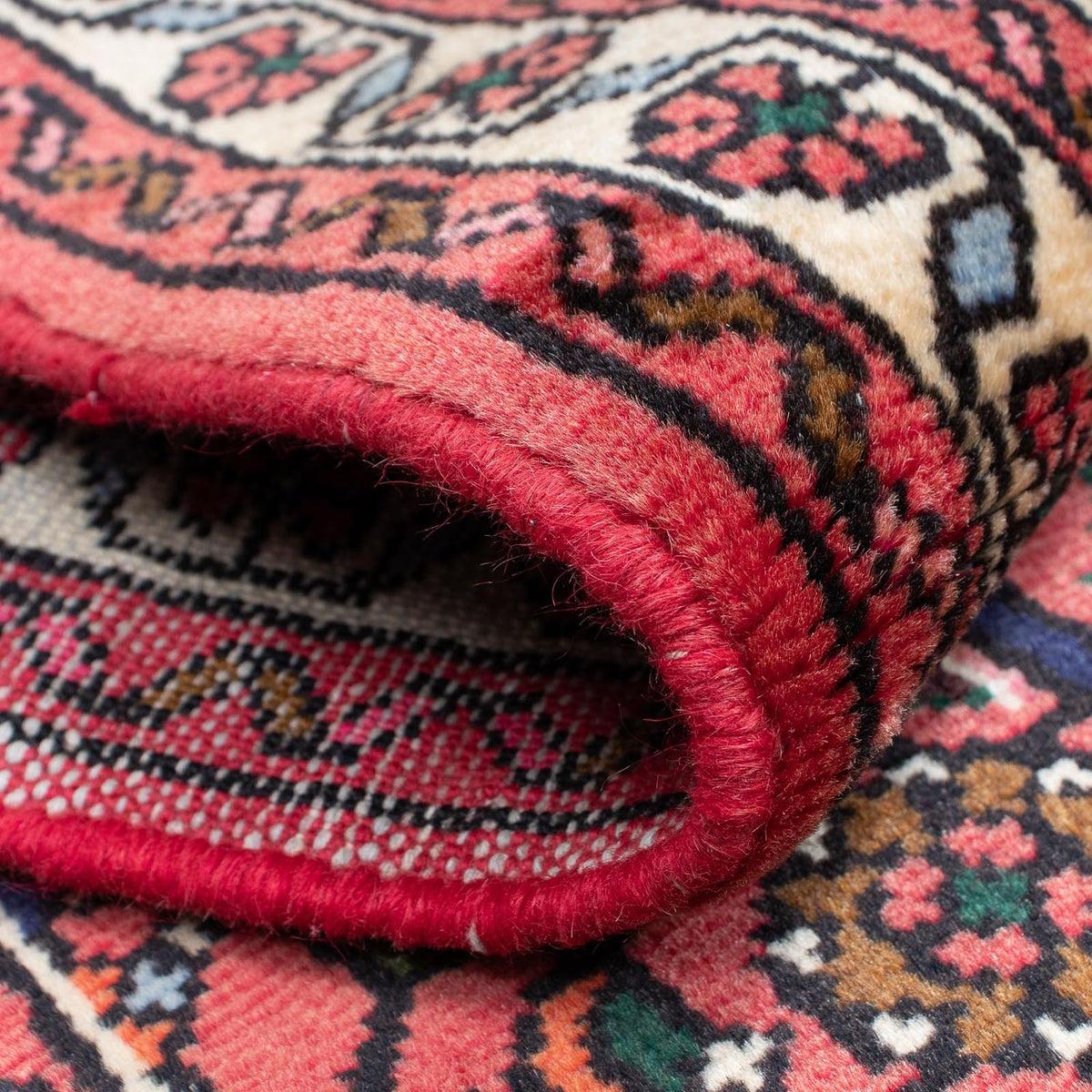 Runner Perser Rug - Nomadic - 200 x 70 cm - dark red