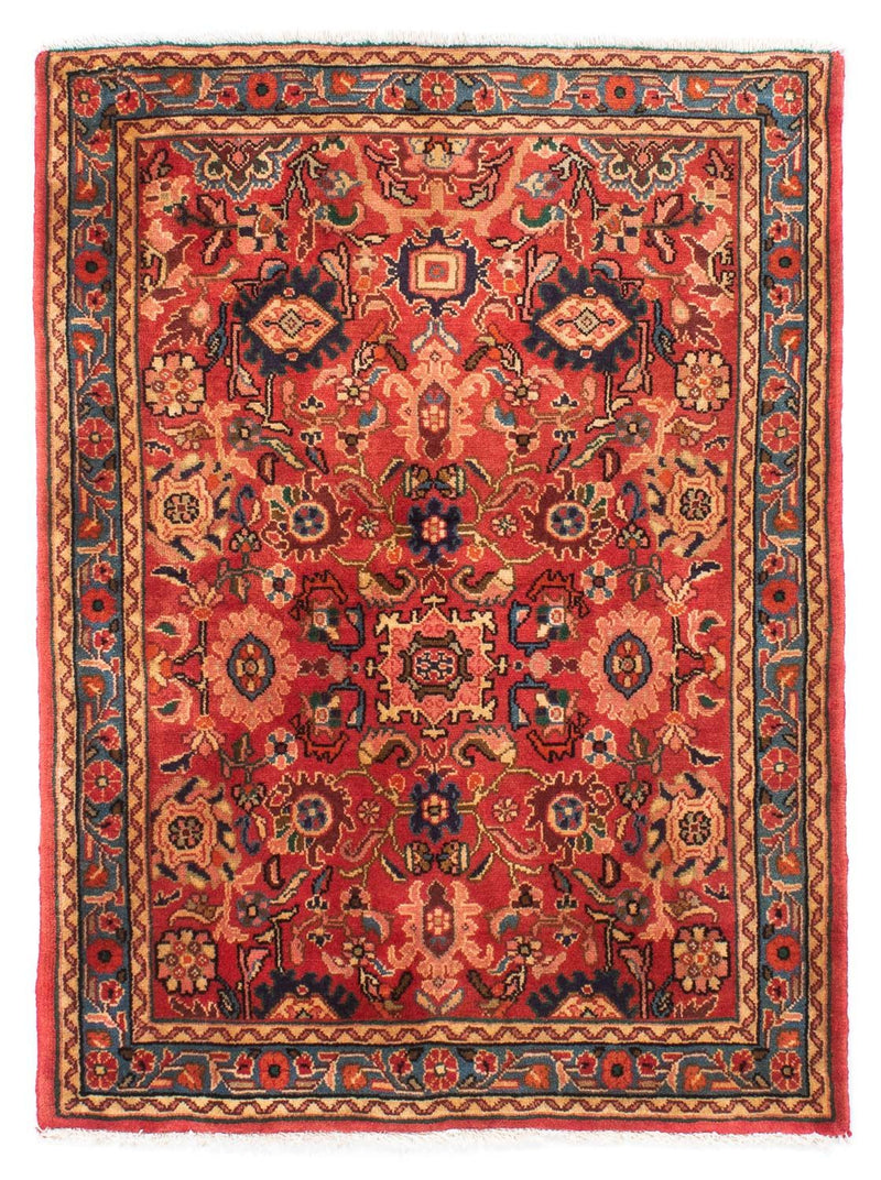 Perser Rug - Nomadic - 143 x 110 cm - dark red