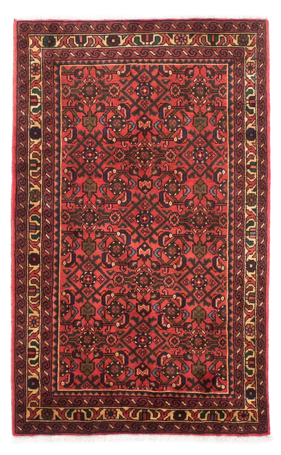 Perser Rug - Nomadic - 165 x 100 cm - dark red