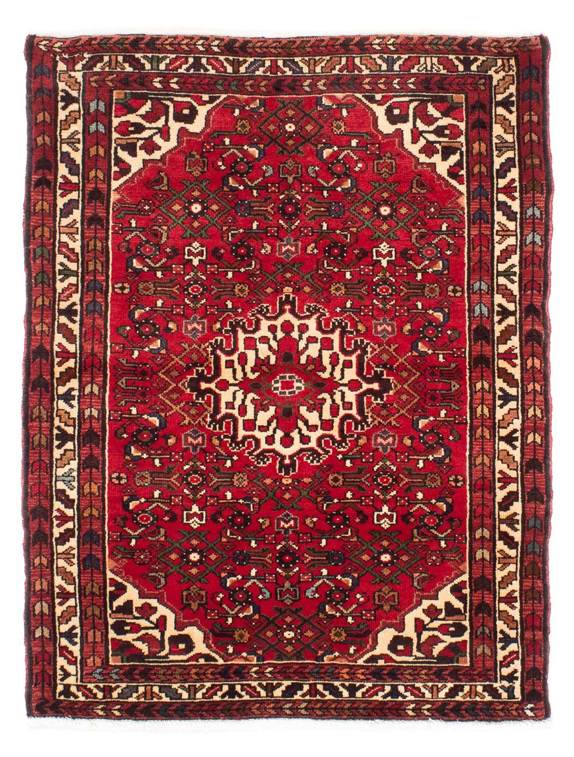 Perser Rug - Nomadic - 160 x 115 cm - dark red