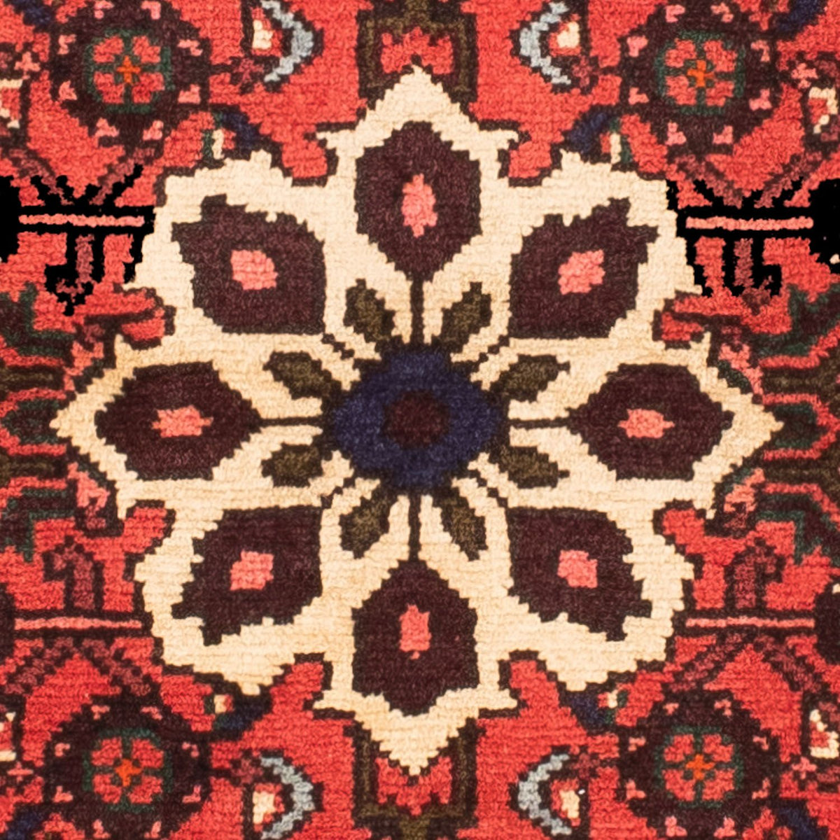 Perser Rug - Nomadic - 145 x 105 cm - red