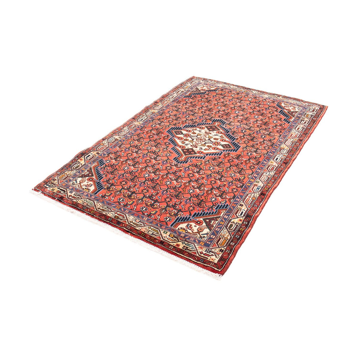 Perser Rug - Nomadic - 160 x 105 cm - dark red