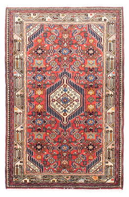 Perser Rug - Nomadic - 148 x 100 cm - red