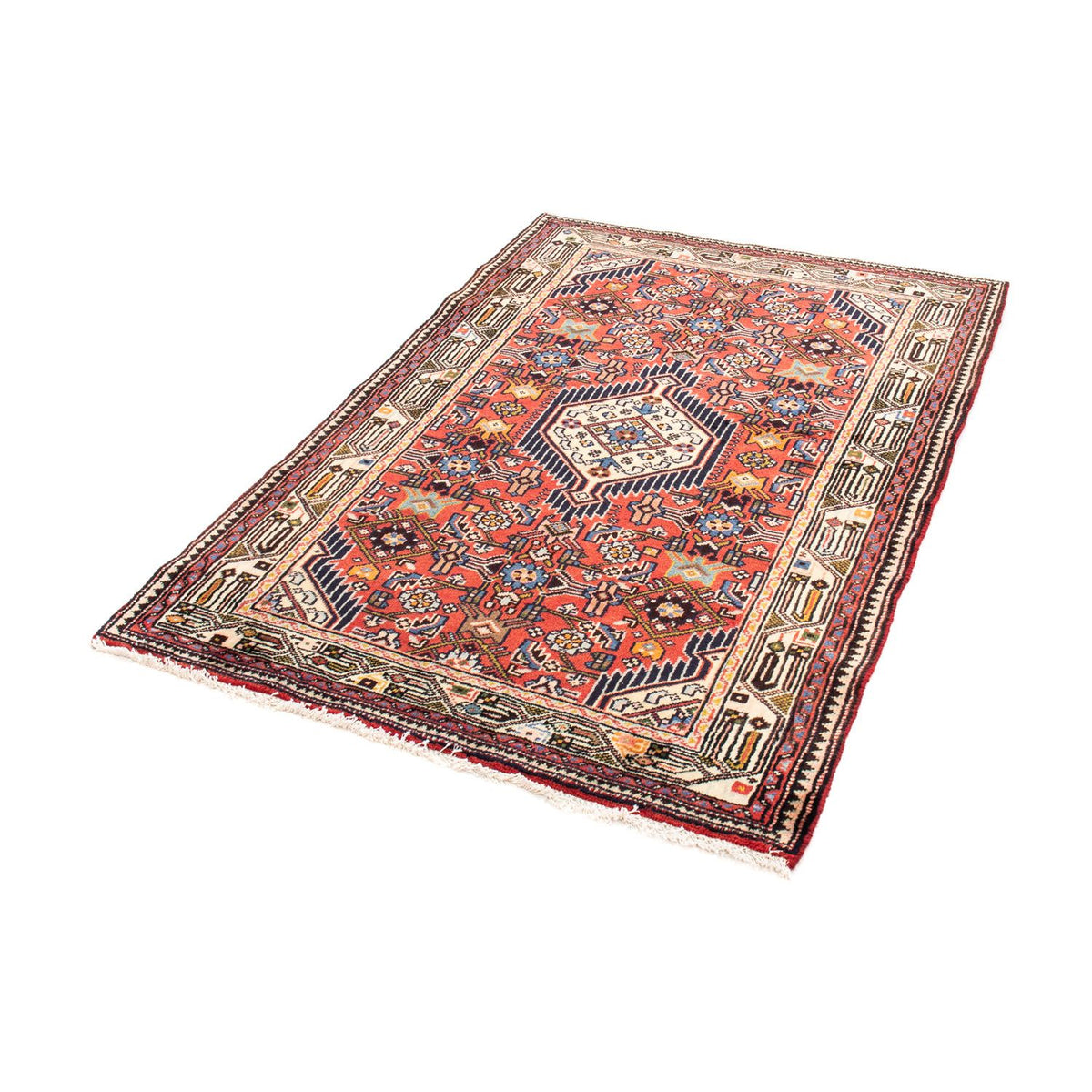 Perser Rug - Nomadic - 148 x 100 cm - red