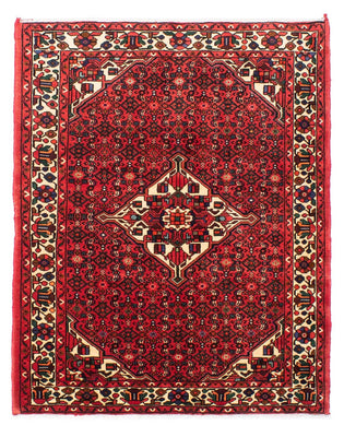 Perser Rug - Nomadic - 195 x 150 cm - dark red