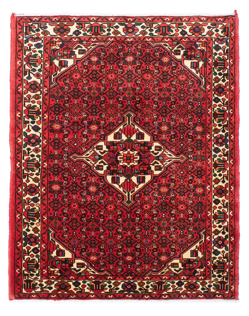 Perser Rug - Nomadic - 195 x 150 cm - dark red