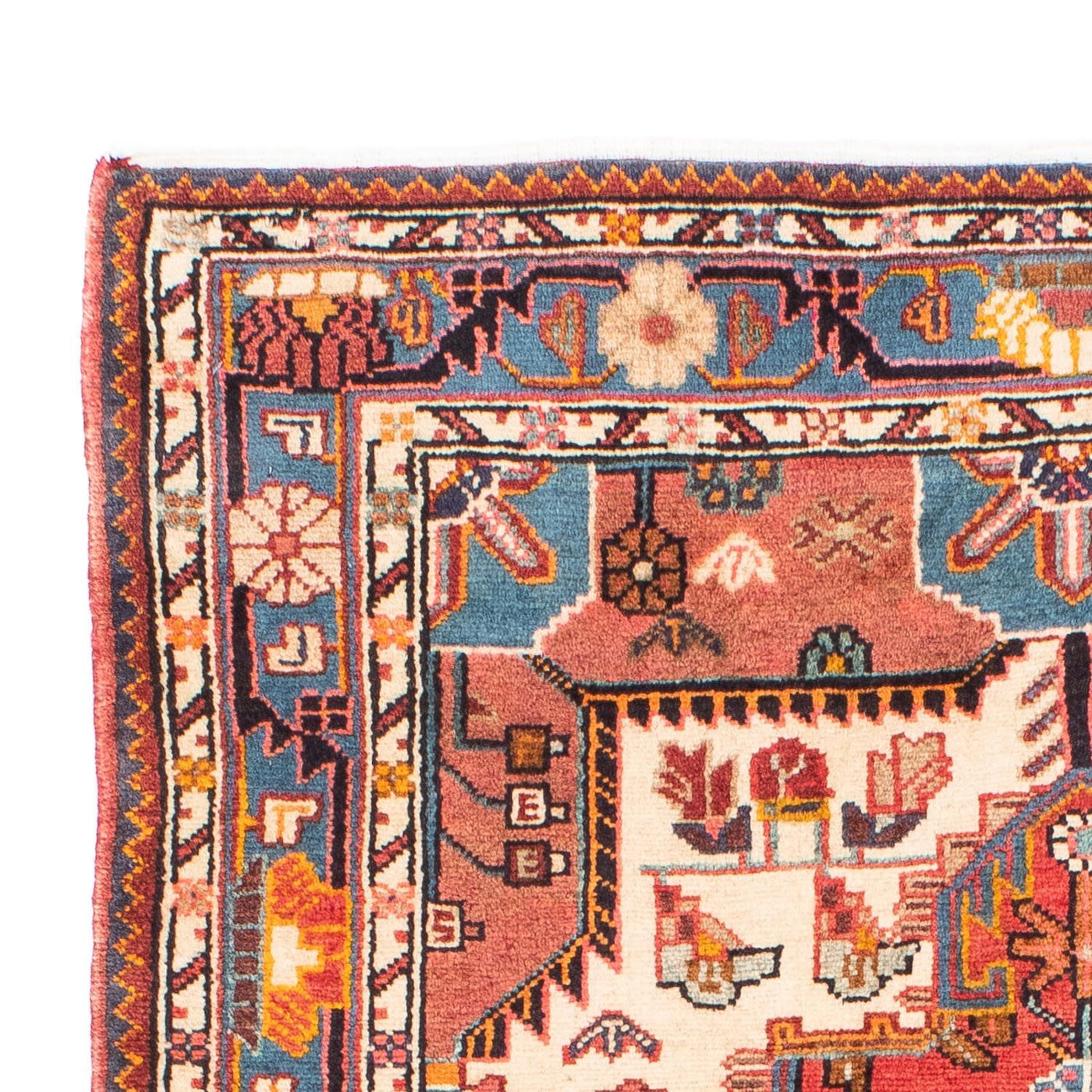 Hosseinabad Rug 180x123cm - Persian Rugs
