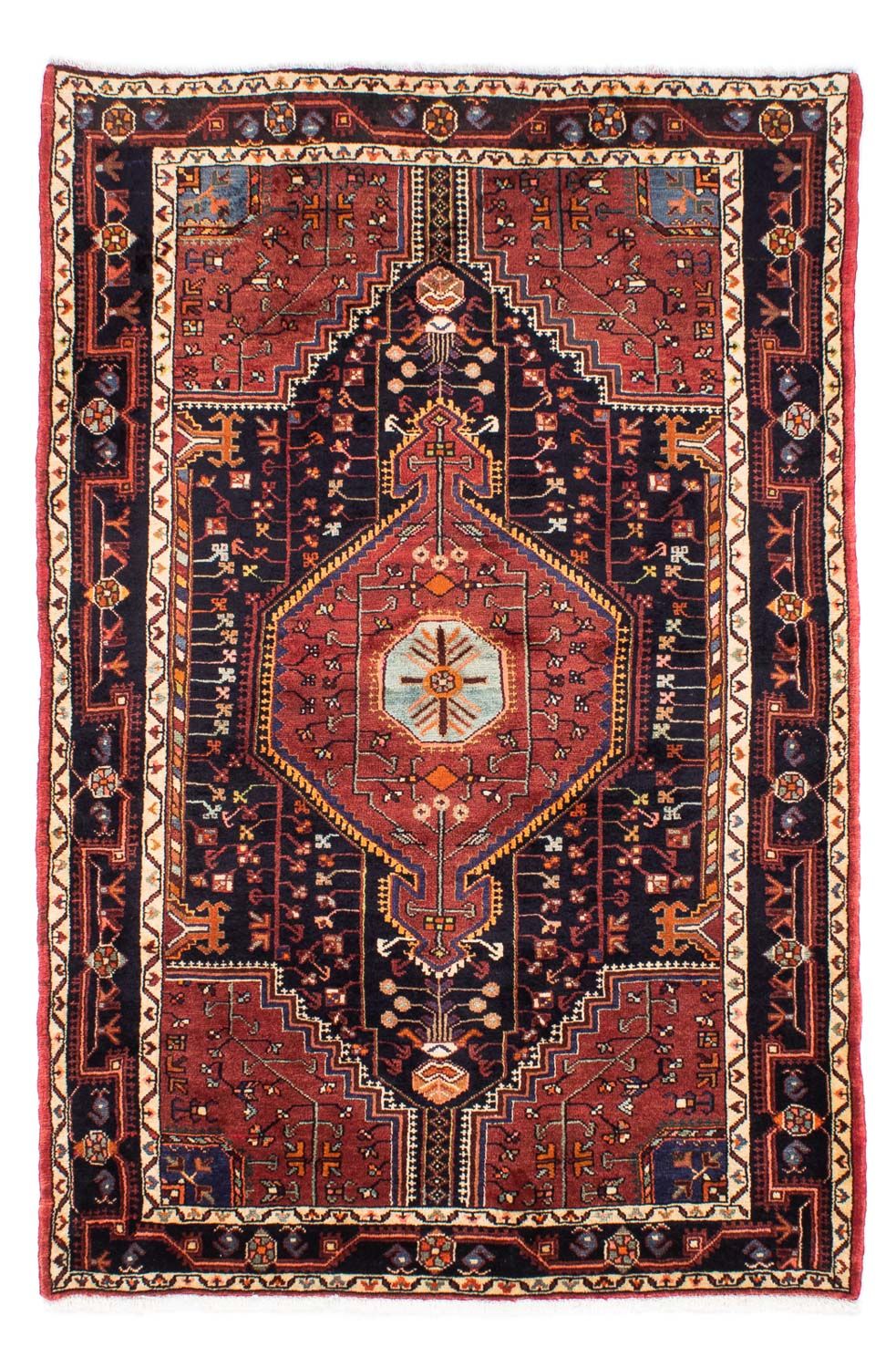 Perser Rug - Nomadic - 217 x 145 cm - dark blue