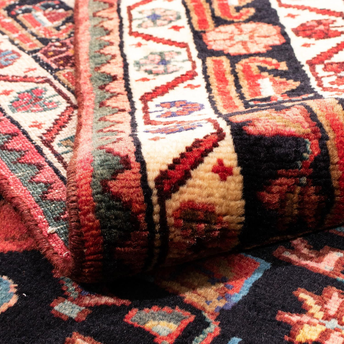 Perser Rug - Nomadic - 200 x 115 cm - dark blue