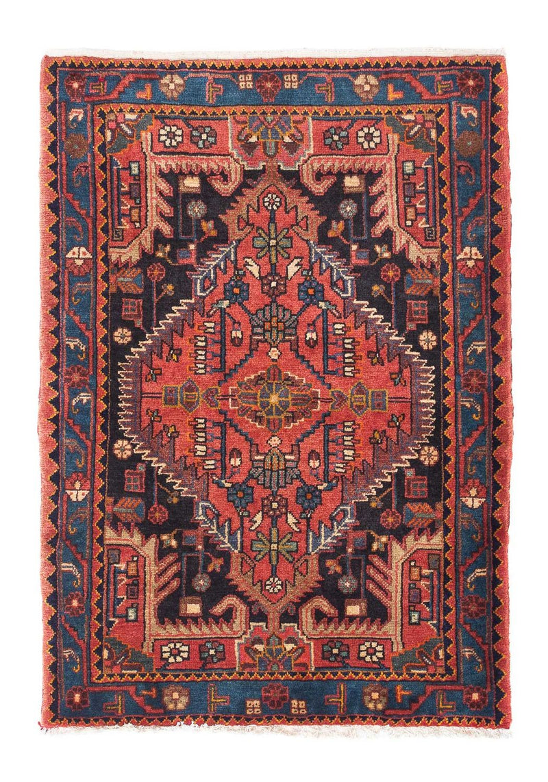 Perser Rug - Nomadic - 120 x 88 cm - light red