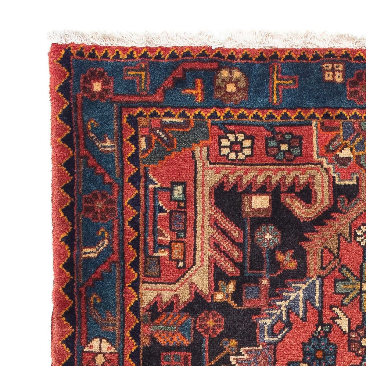 Perser Rug - Nomadic - 120 x 88 cm - light red