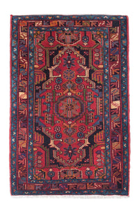 Perser Rug - Nomadic - 126 x 83 cm - red