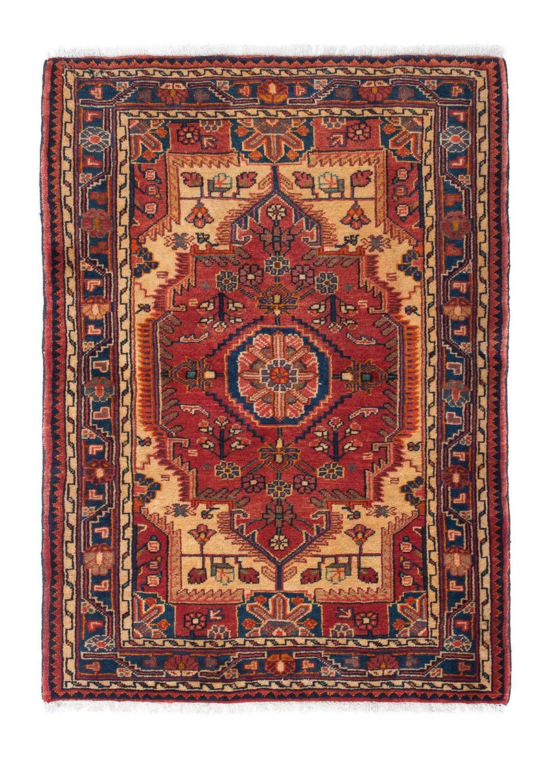 Perser Rug - Nomadic - 124 x 90 cm - red