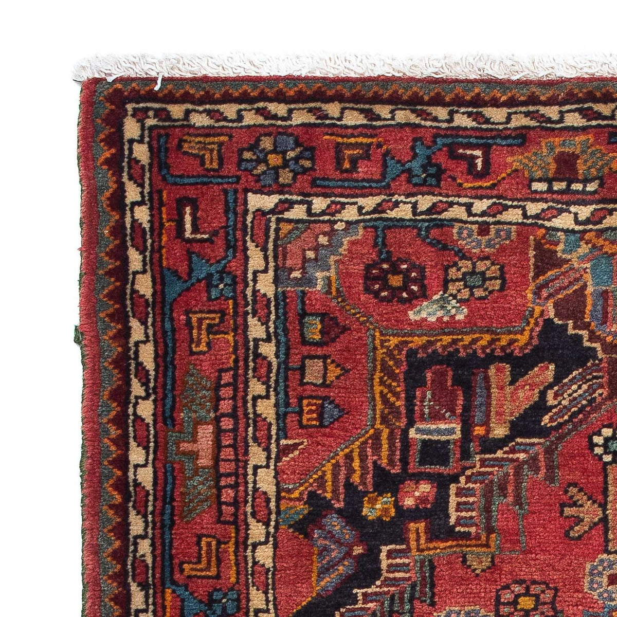 Perser Rug - Nomadic - 130 x 90 cm - red