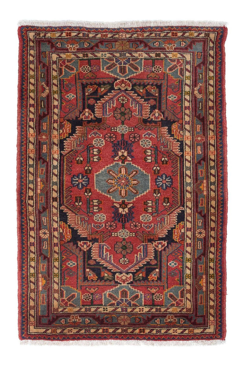 Perserteppich - Nomadic 136 x 91 cm - rot