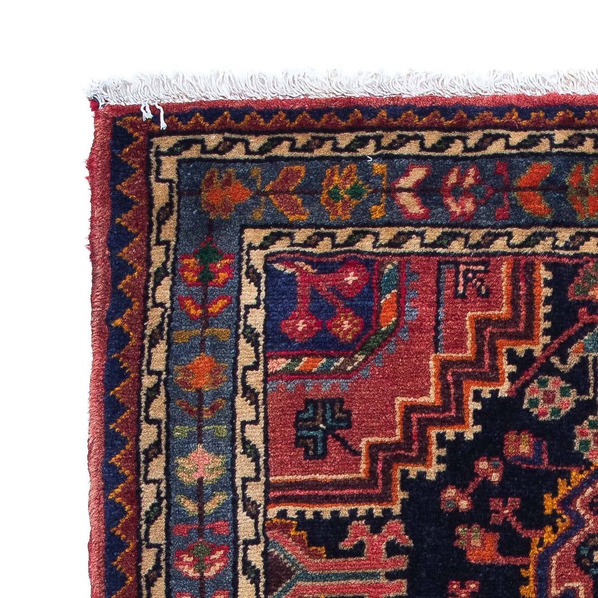 Perser Rug - Nomadic - 128 x 86 cm - dark blue