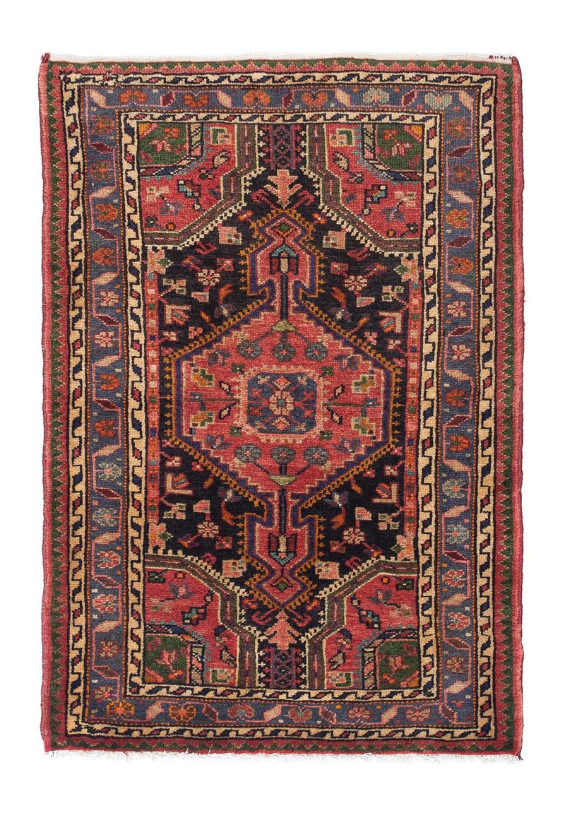 Perser Rug - Nomadic - 122 x 82 cm - light red