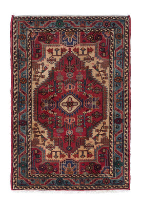 Perser Rug - Nomadic - 125 x 83 cm - dark red