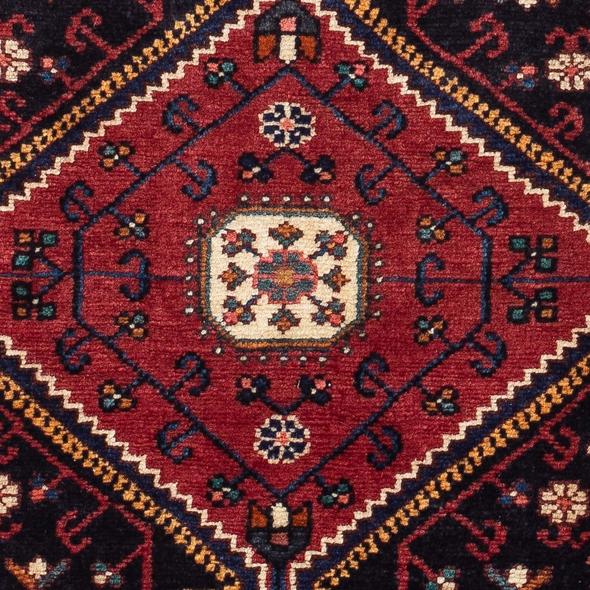 Perser Rug - Nomadic - 122 x 78 cm - dark blue