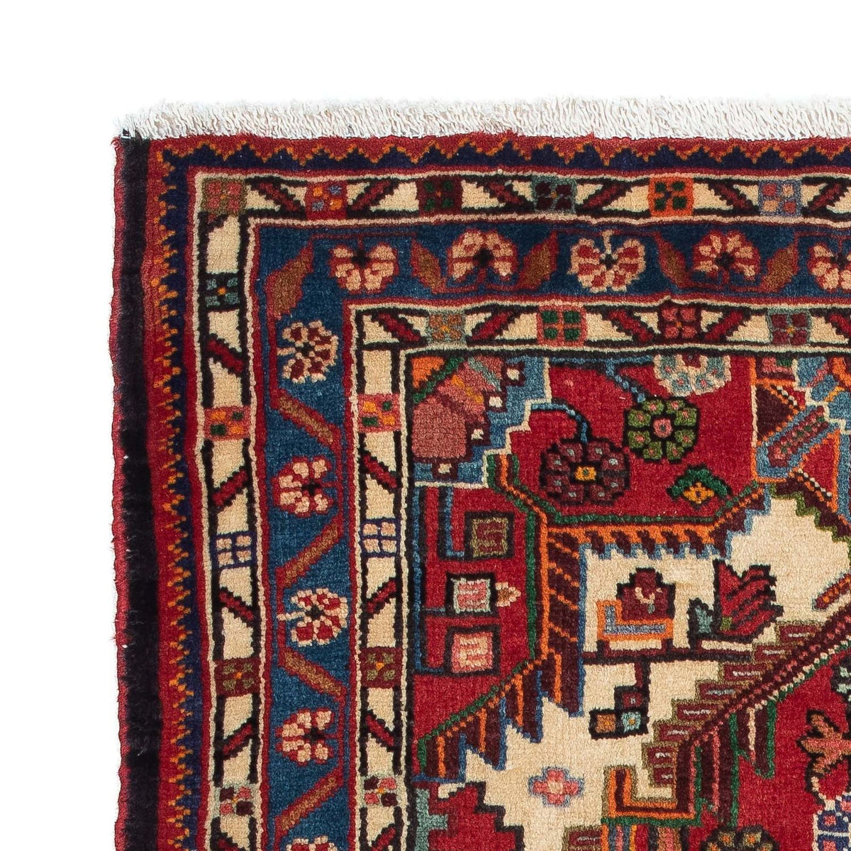 Perser Rug - Nomadic - 133 x 90 cm - dark red