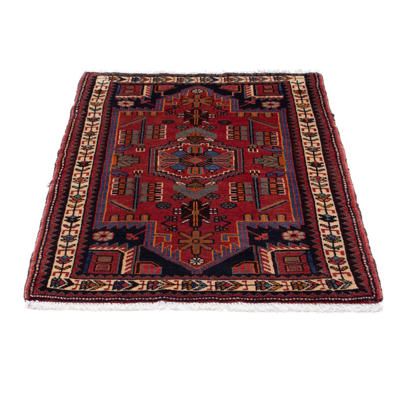 Perser Rug - Nomadic - 118 x 81 cm - dark red