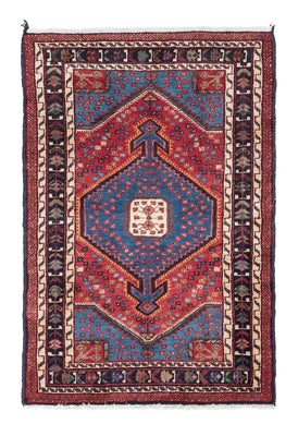 Perser Rug - Nomadic - 120 x 81 cm - blue