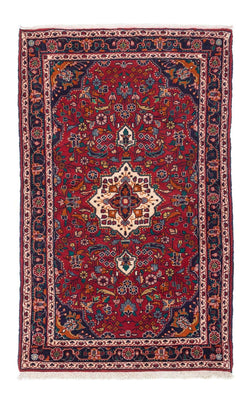 Perser Rug - Nomadic - 128 x 88 cm - dark red