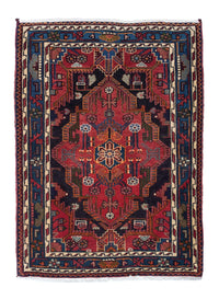 Perser Rug - Nomadic - 125 x 90 cm - dark red