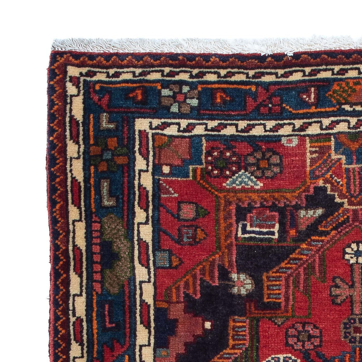 Perser Rug - Nomadic - 125 x 90 cm - dark red